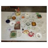 Lot of Glass Ashtrays