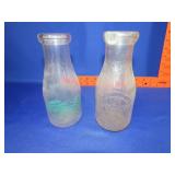 Mecko & Birch Wood Farms Milk Bottles