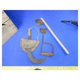 3 Old Handmade Cutters