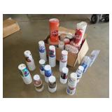 Lot of Plastic Soda Cups & Displays