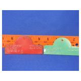 2 JW Broom & Sons Industrial Tags - Monroe NC