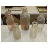 5 Milk Bottles