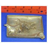 Brass Setter Ash Tray