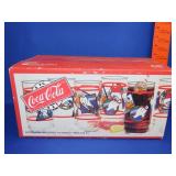 Indiana Glass 8pc Coke Glass Set - New
