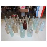 Lot of Old Medicine Bottles