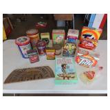 Lot of Advertising Tins & Boxes