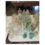 Lot of Old Medicine Bottles