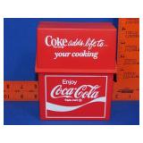 Coca Cola Recipe Holder Box