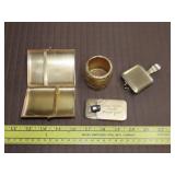 4pc Cigarettte Case / Ashtray Lot
