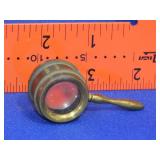Miniature Brass Magnifying Glass