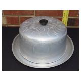 Aluminum Covered Cake DIsh