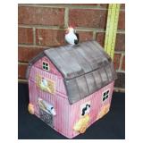 Barn Cookie Jar