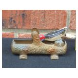 Metal Woodpecker Tooth Pick Holder