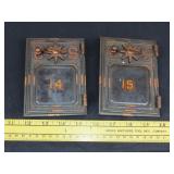 Two Post Office Box Doors
