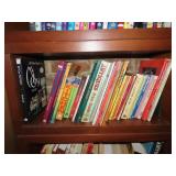 Shelf Lot of Antique Guide Books W/ Wood Box