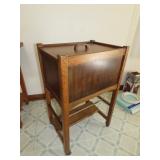 Rolling Slide Top File Box