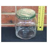 Glass Honey Jar