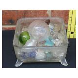 Bee Box Bottom w/ Glass Stoppers