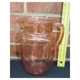 Pink Depression Pitcher
