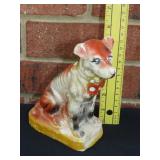 Chalk Ware Dog