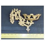 Cast Iron Wall Mount Lamp Holder