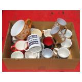 Box Lot of Coffee Cups