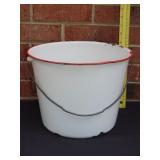 Enamelware Bucket 12 Inch