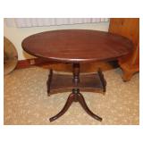 Mahogany Oval Table