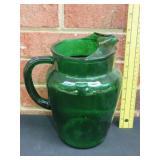 Anchor Hocking Forest Green Pitcher