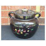 Stoneware Double Handled Jar