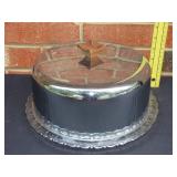 Covered Cake Plate 11 Inch