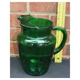 Anchor Hocking Forest Green Pitcher