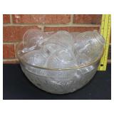 Tiera Glass Punch Bowl Set