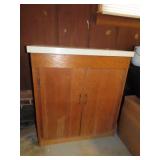 Two Door Wood Cabinet