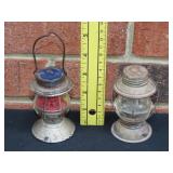 2 Small Barn Lantern Bottles