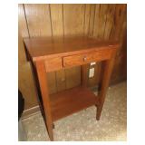 Oak One Drawer Stand