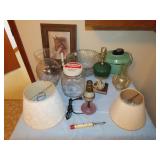 Table Lot  - Frames, Shades
