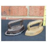2 Miniature Sad Irons