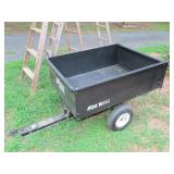 Blue Hawk 10 Cubic Foot Lawn Trailer