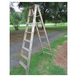 Wood 8 Ft Step Ladder