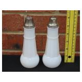 Milk Glass Salt & Pepper
