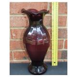 Cranberry Vase