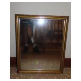 Gold Framed Mirror - 18x22