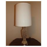 Glass Table Lamp - Crystal (?) - 33"T