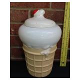 Ice Cream Cone Cookie Jar