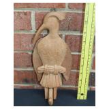 Wood Bird Coat / Hat Hook