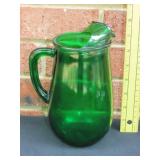 Anchor Hocking Forest Green Pitcher