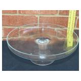 Glass Cake Stand - 11"