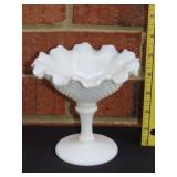 Westmoreland Milk Glass Compote