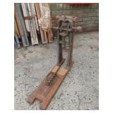 Antique Hand Crank Drill Press